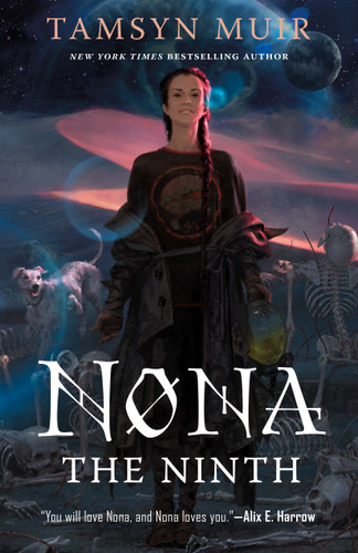 Nona the Ninth book cover by Tamsyn Muir