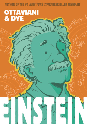 Einstein book cover by Jim Ottaviani