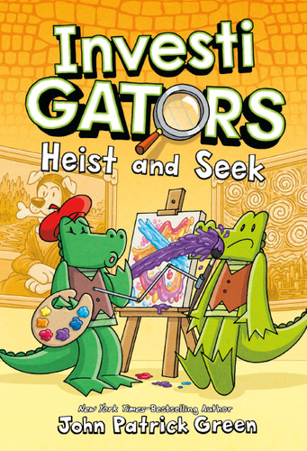 InvestiGators: Heist and Seek (InvestiGators #6) book cover by John Patrick Green
