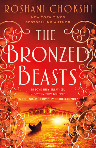 The Bronzed Beasts book cover by Roshani Chokshi