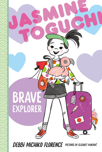 Jasmine Toguchi, Brave Explorer (Jasmine Toguchi #5) book cover by Debbi Michiko Florence