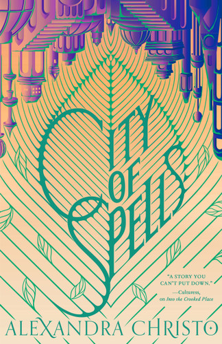 City of Spells (Into the Crooked Place #2) book cover by Alexandra Christo