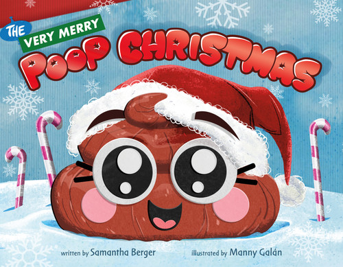 The Very Merry Poop Christmas book cover by Samantha Berger