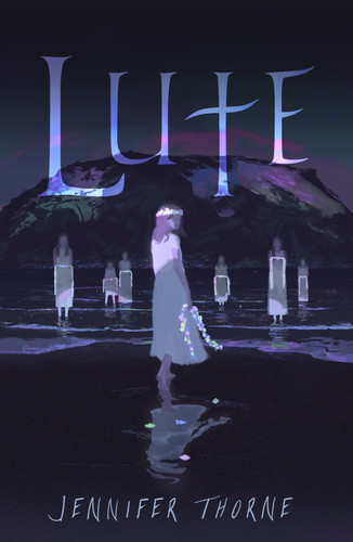 Lute book cover by Jennifer Thorne