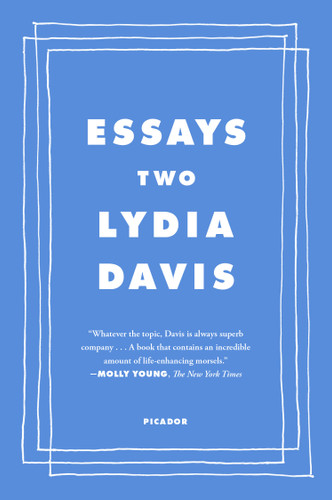 Essays Two: On Proust, Translation, Foreign Languages, and the City of Arles book cover by Lydia Davis