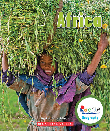 Africa (Rookie Read-About Geography: Continents) (Rookie Read-About Geography) book cover by Rebecca Hirsch