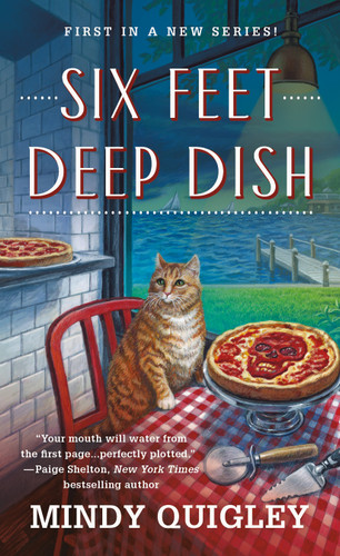 Six Feet Deep Dish (Deep Dish Mysteries #1) book cover by Mindy Quigley