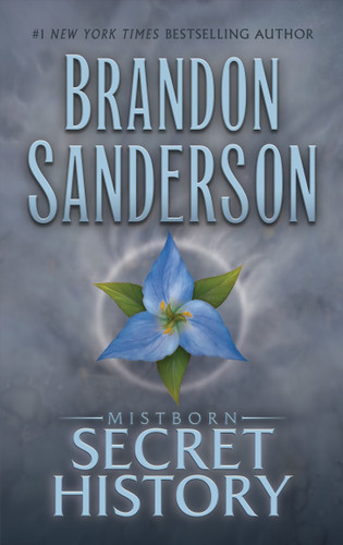 Mistborn: Secret History book cover by Brandon Sanderson