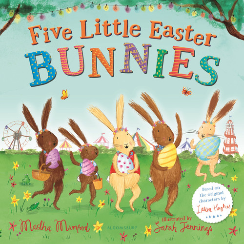 Five Little Easter Bunnies: A Lift-the-Flap Adventure (The Bunnies of Hoppity Hill) book cover by Martha Mumford