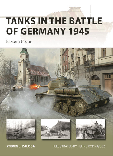 Tanks in the Battle of Germany 1945: Eastern Front (New Vanguard #312) book cover by Steven J. Zaloga