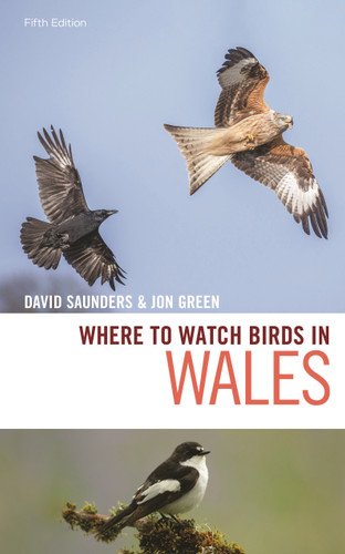 Where to Watch Birds in Wales (Where to Watch Birds) book cover by David Saunders, Jon Green