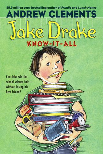 Jake Drake, Know-It-All (Jake Drake) book cover by Andrew Clements