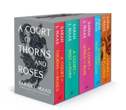 A Court of Thorns and Roses Paperback Box Set (5 books) book cover by Sarah J. Maas