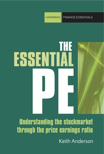 The Essential P/E: Understanding the stock market through the price-earnings ratio book cover by Keith Anderson