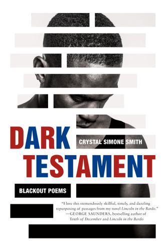 Dark Testament: Blackout Poems book cover by Crystal Simone Smith