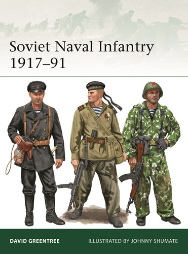 Soviet Naval Infantry 1917–91 (Elite #249) book cover by David Greentree