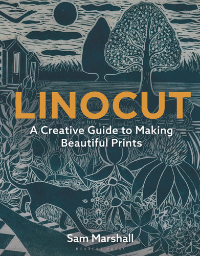 Linocut: A Creative Guide to Making Beautiful Prints book cover by Sam Marshall