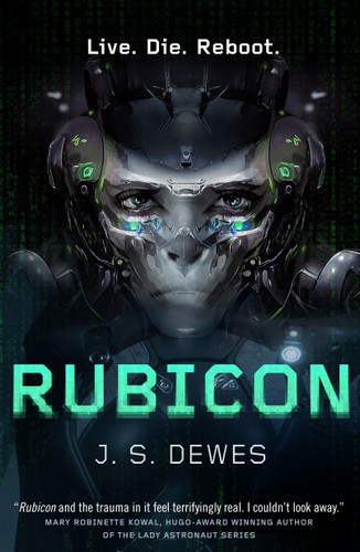 Rubicon book cover by J. S. Dewes