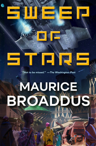 Sweep of Stars (Astra Black #1) book cover by Maurice Broaddus