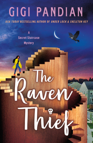 The Raven Thief: A Secret Staircase Novel (Secret Staircase Mysteries #2) book cover by Gigi Pandian