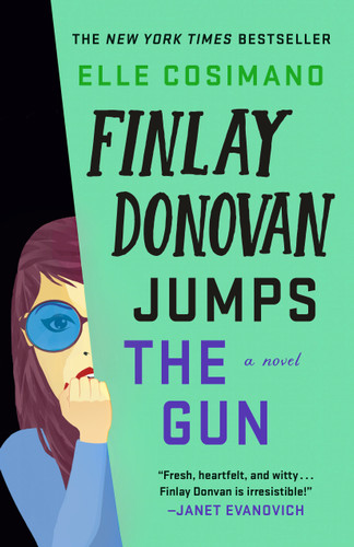 Finlay Donovan Jumps the Gun: A Novel book cover by Elle Cosimano