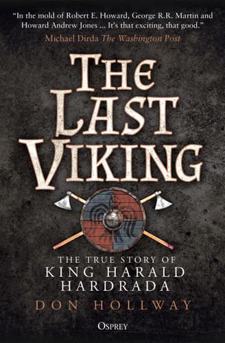 The Last Viking: The True Story of King Harald Hardrada book cover by Don Hollway