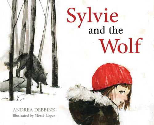 Sylvie and the Wolf book cover by Andrea Debbink