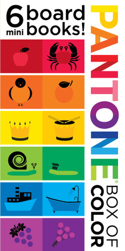 Pantone: Box of Color: 6 Mini Board Books!: 6 Mini Board Books! book cover by Pantone