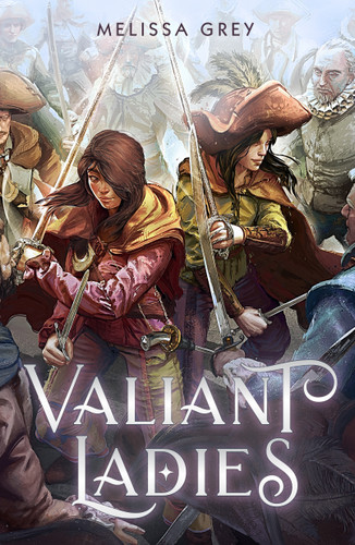 Valiant Ladies book cover by Melissa Grey