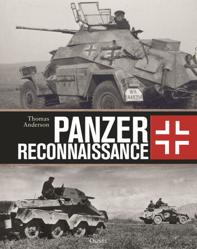 Panzer Reconnaissance book cover by Thomas Anderson