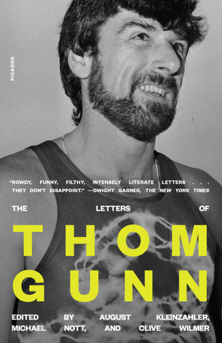 The Letters of Thom Gunn book cover by Thom Gunn