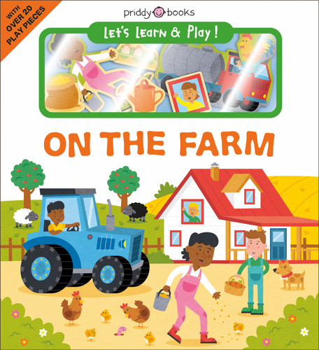 Let's Learn & Play!: On the Farm (Let's Learn & Play) book cover by Roger Priddy