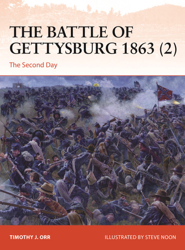 The Battle of Gettysburg 1863 (2): The Second Day (Campaign #391) book cover by Timothy Orr