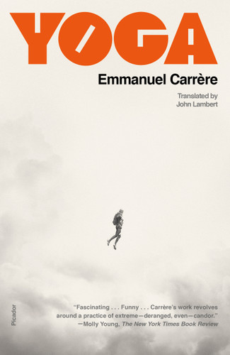 Yoga book cover by Emmanuel Carrère