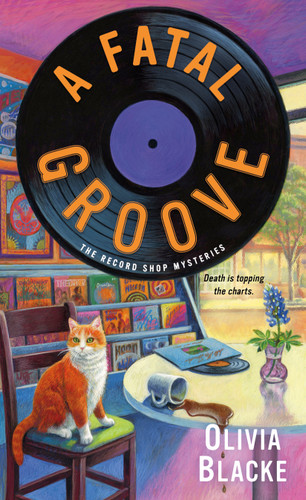 A Fatal Groove: The Record Shop Mysteries book cover by Olivia Blacke