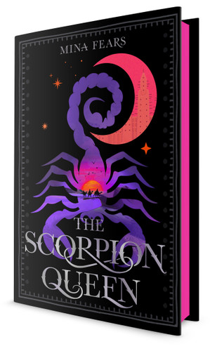 The Scorpion Queen: Limited Sprayed Edge Edition book cover by Mina Fears