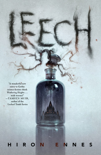 Leech book cover by Hiron Ennes