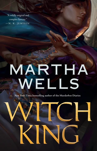 Witch King book cover by Martha Wells