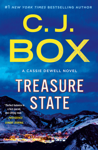 Treasure State: A Cassie Dewell Novel (Cassie Dewell Novels #6) book cover by C.J. Box