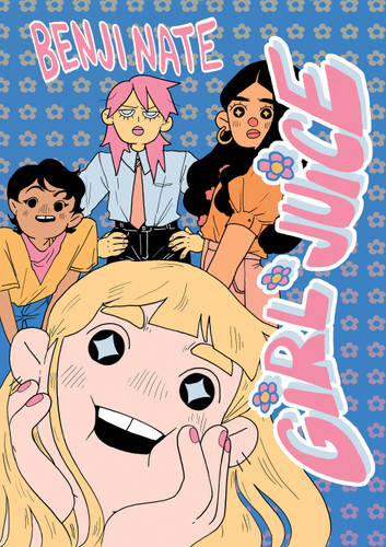 Girl Juice book cover by Benji Nate