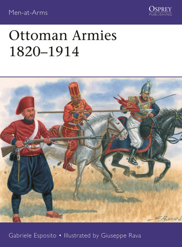 Ottoman Armies 1820–1914 (Men-at-Arms #551) book cover by Gabriele Esposito