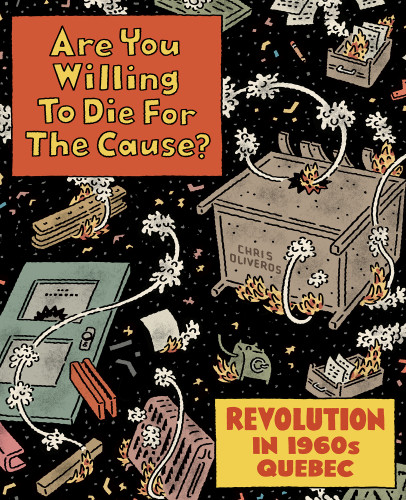 Are You Willing to Die for the Cause book cover by Chris Oliveros