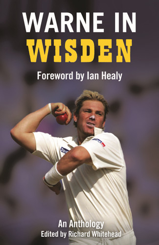 Warne in Wisden: An Anthology book cover by 