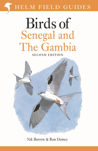 Field Guide to Birds of Senegal and The Gambia: Second Edition (Helm Field Guides) book cover by Nik Borrow, Ron Demey