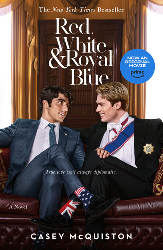 Red, White & Royal Blue: A Novel book cover by Casey McQuiston