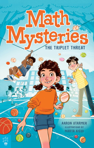 Math Mysteries: The Triplet Threat (Math Mysteries #1) book cover by Aaron Starmer