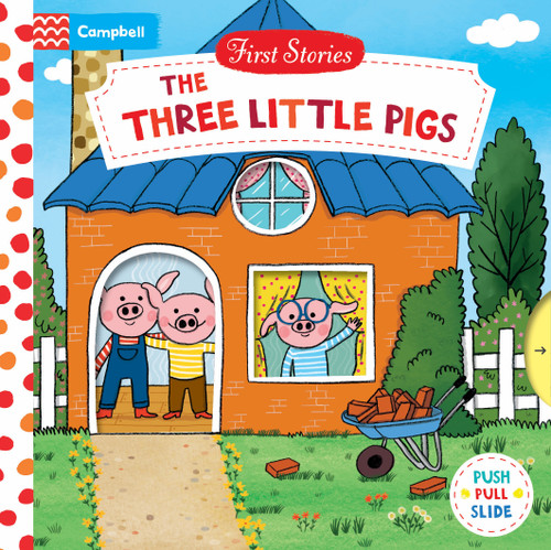 The Three Little Pigs (First Stories) book cover by Campbell Books