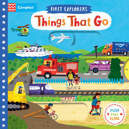 Things That Go (First Explorers) book cover by Campbell Books