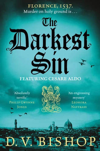The Darkest Sin (Cesare Aldo series #2) book cover by D. V. Bishop