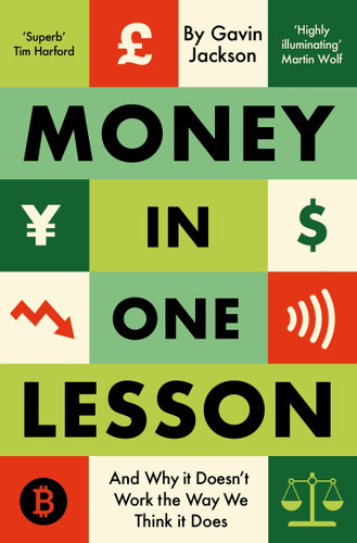 Money in One Lesson book cover by Gavin Jackson